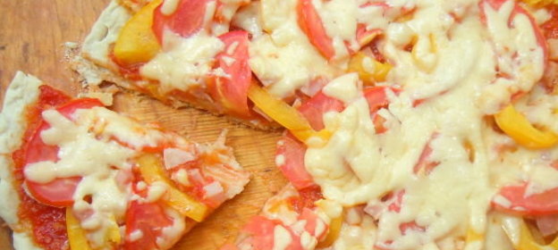 Тонкая пицца