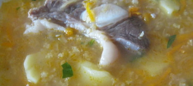 Щи с говядиной