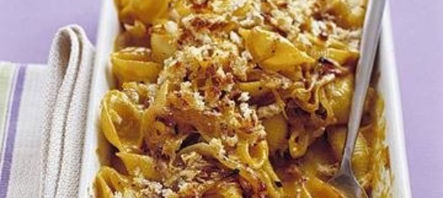 Запеченная паста со сквошем