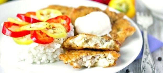 Оладьи из рубленой свинины