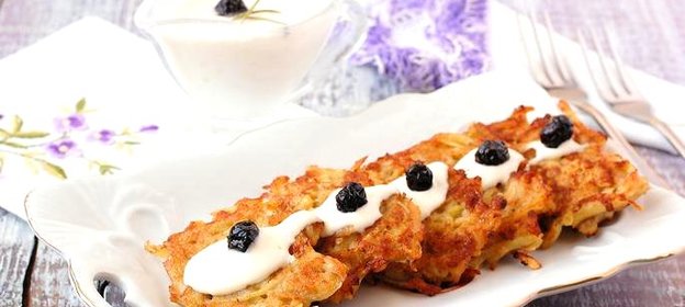 Яблочные драники