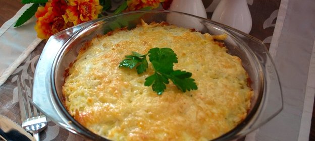 Мясная запеканка для детей