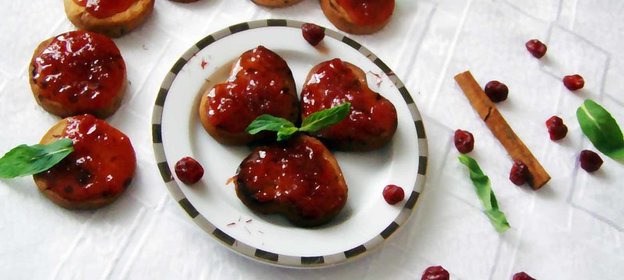 Карамельно-черешневое печенье или по стопам любимых кулинаров