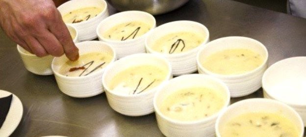 Грибной капучино с мускатным орехом