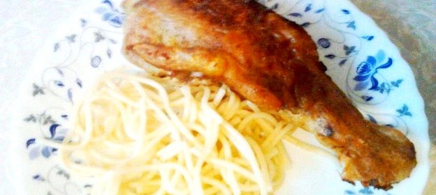 Морской окунь в кляре