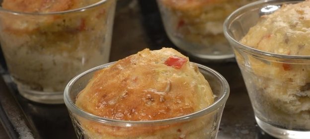 Маффины с цукини и тимьяном