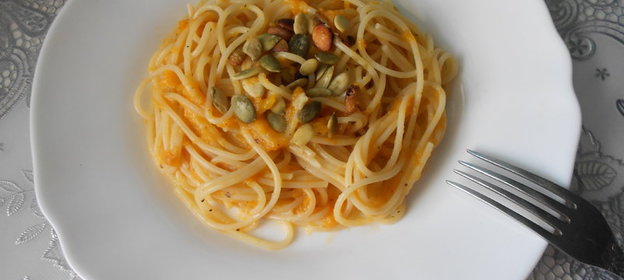 Спагетти Borges с тыквенным соусом