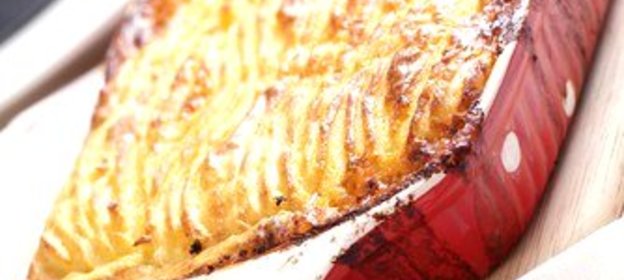 Запеканка из фасоли и картофеля