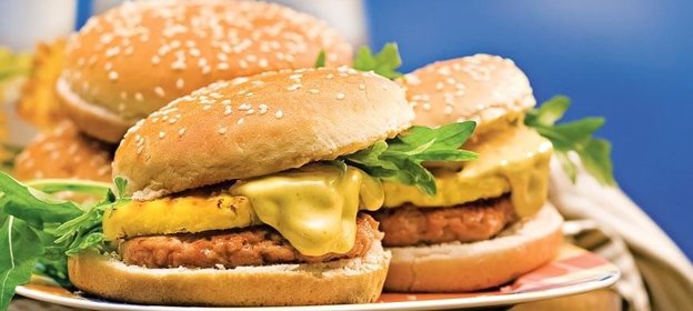 Гамбургеры со сладким перцем