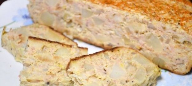 Мясной хлеб в мультиварке