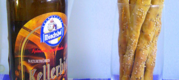 Горчичные гриссини - горчичные хлебные палочки