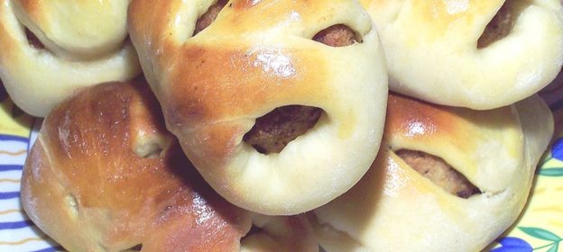 Школьные булочкиили котлета в тесте