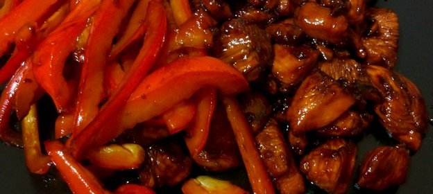 Курица в карамели по‑китайски