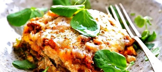 Капустная лазанья с фаршем