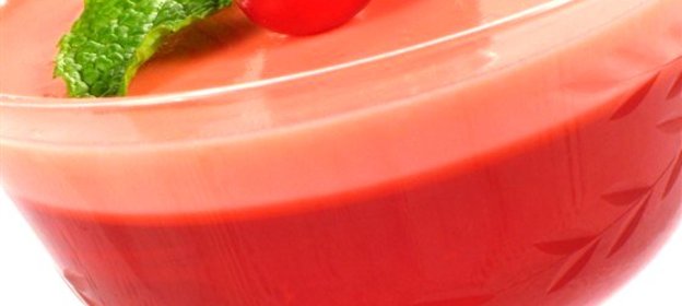 Клубнично–йогуртовое желе