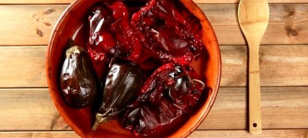 Маринованные в травах овощи на гриле