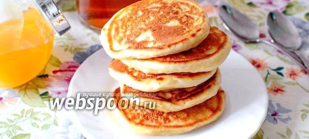 Оладьи на кефире без яиц