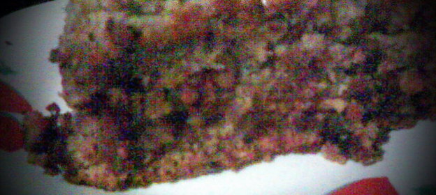 Ароматная фануропита с орехами и шоколадом