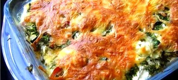 Запеканка из капусты брокколи