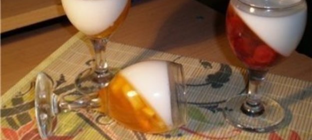 Желейный десерт «Осеннее лакомство»