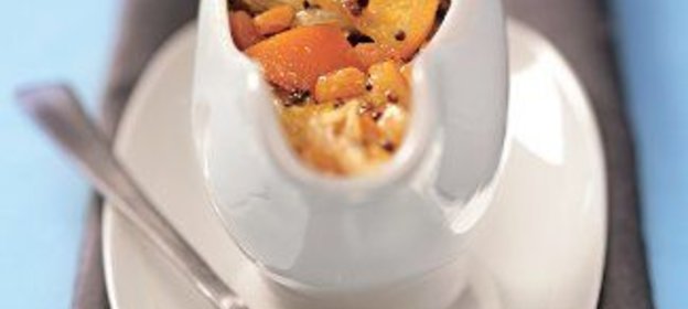 Соус из апельсинов и лимонов с горчичными зернышками