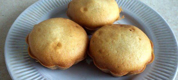 Медовые кексы без яиц