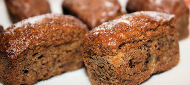 Банановые хлебцы из цельнозерновой муки (для Натульки Missjoker)