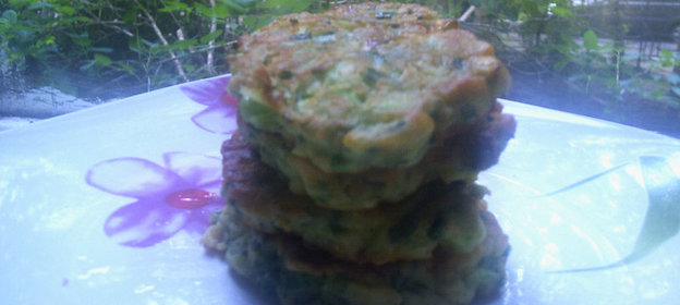 Оладьи Зелёный лучок для моего друга Кристины (sigma 002)