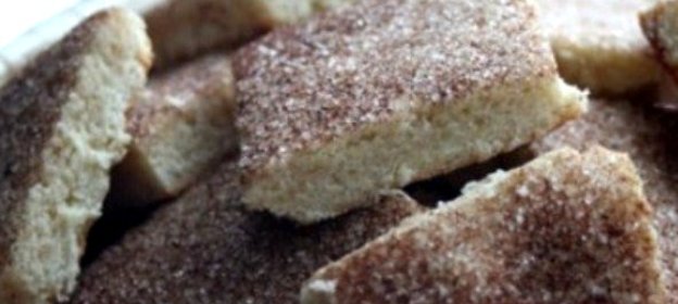Песочное печенье с корицей