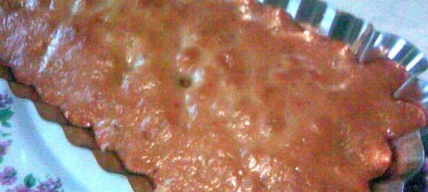 Постный кекс с курагой и сушеными бананами