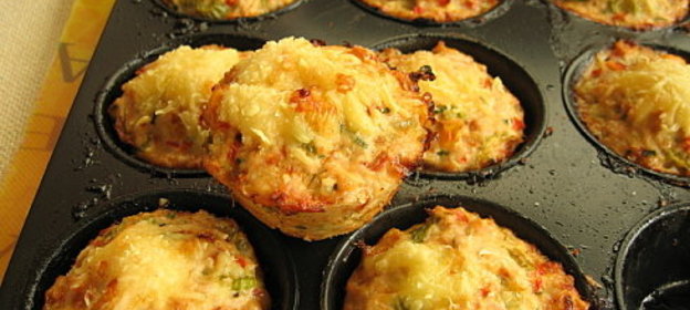 кекс с овощами