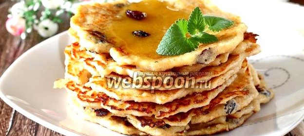 Оладьи из овсяных хлопьев