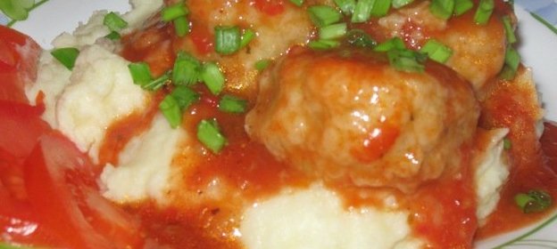 Рыбные тефтели в кисло-сладком соусе