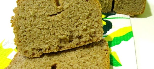 Хлеб ржаной из хлебопечки