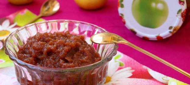 Яблочно-шоколадный джем
