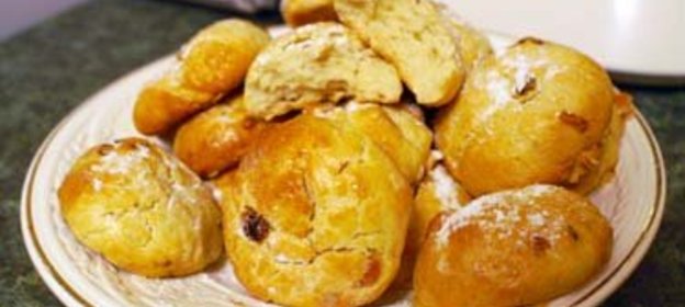 Булочки с изюмом (сконы) (вариант)