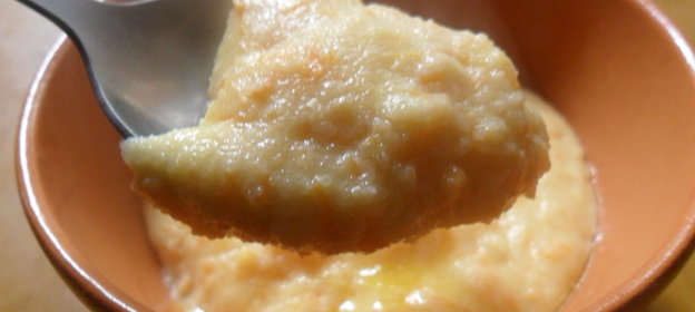 Манная каша с морковью