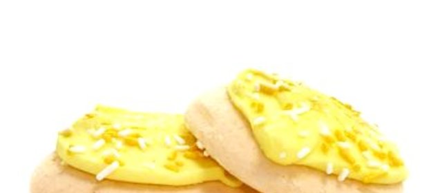 Лимонно-ванильное печенье