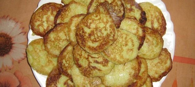 Оладьи из кабачков