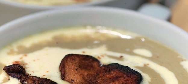 Грибной капучино