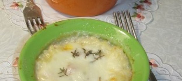 Райс пицца с моцареллой