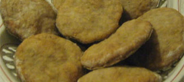 Орехово-банановое печенье