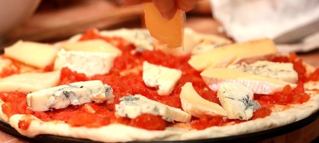 Пицца с сыром Дор блю