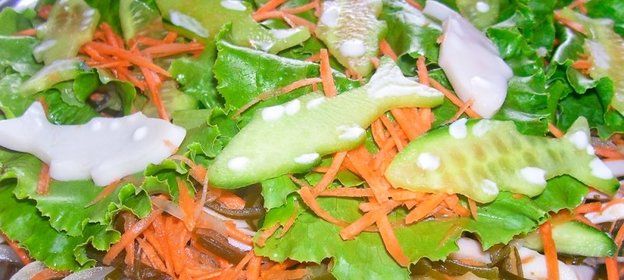 Салат в морском стиле