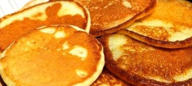 Банановые оладьи без муки