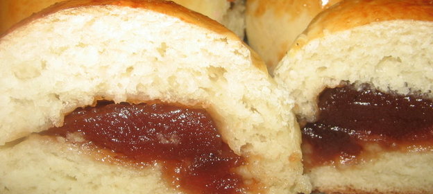 Булочки сдобные с повидлом