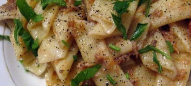 Паста с тунцом