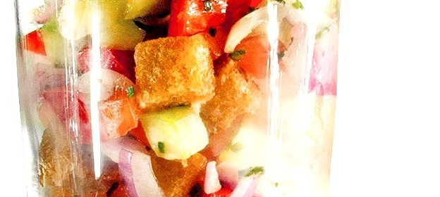 Хлебный салат