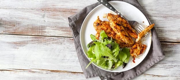 Куриное филе в медово-горчичном маринаде