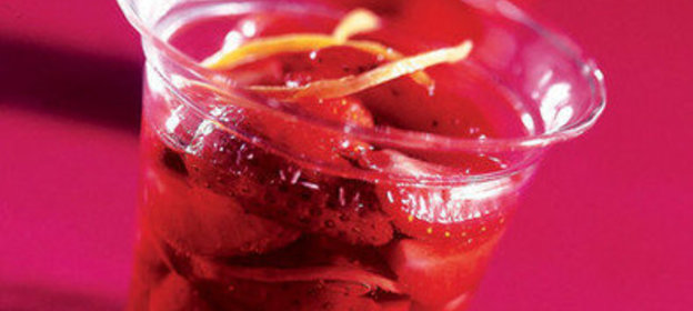 Клубничное желе с имбирем